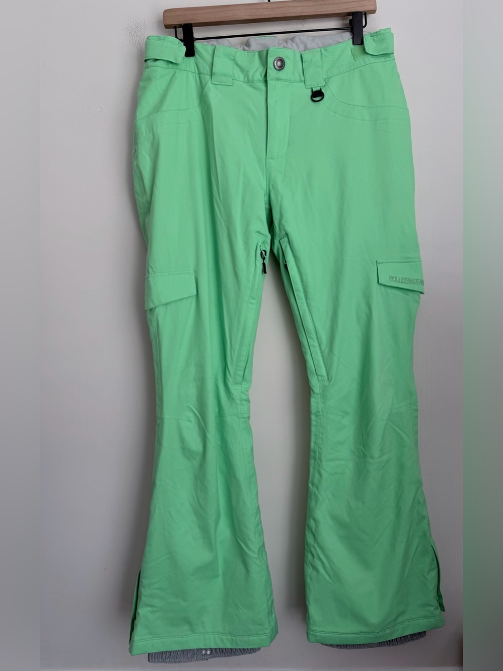 Boulder Gear green snow pants snowboard skiing 12